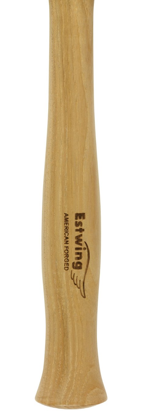 [Australia - AusPower] - Estwing - DFH-12 Rubber Mallet - 12 oz Double-Face Hammer with Soft/Hard Tips & Hickory Wood Handle - DFH12,Black Red & Yellow 