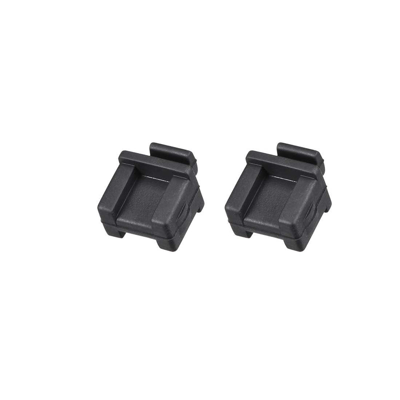 [Australia - AusPower] - uxcell 20pcs SFP Silicone Protectors Cap Port Cover Anti Dust 14mmx12mmx17mm Black 