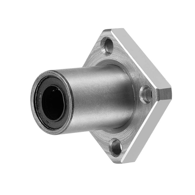 [Australia - AusPower] - uxcell LMK8UU Square Flange Linear Ball Bearings, 8mm Bore Dia, 15mm OD, 24mm Length(Pack of 2) 