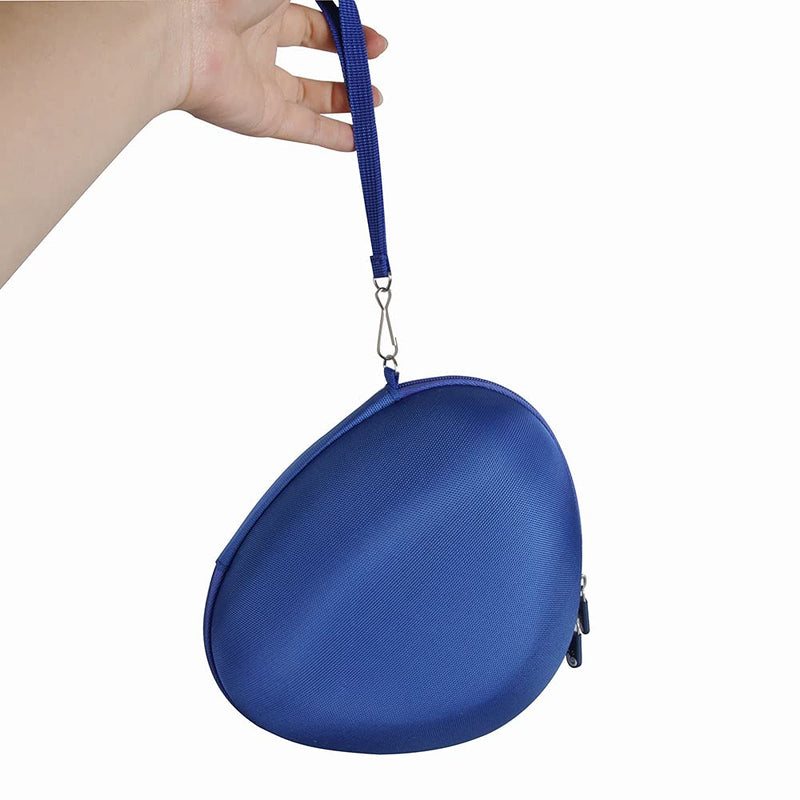 [Australia - AusPower] - Hermitshell Travel Case for iClever HS19 Kids Headphones (Outer Blue + Inner Red) Outer Blue + Inner Red 