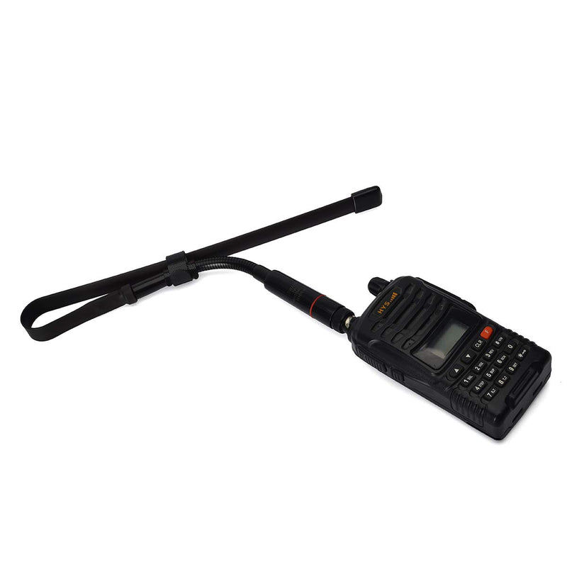 [Australia - AusPower] - TWAYRDIO 144/430MHz CS Tactical Antenna 2M/70CM 18.7-inch Foldable BNC Antenna for ICOM IC-A14 IC-V8 Vertex HX300 HX320 Kenwood TK100 TK200 Handheld Radio 