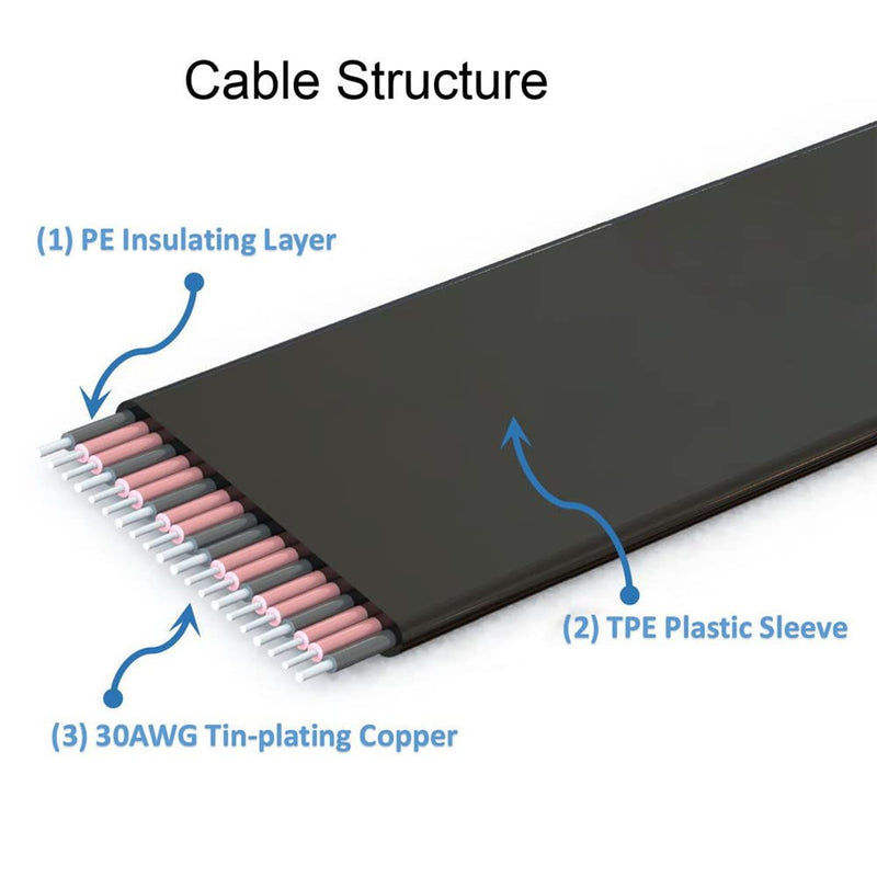 [Australia - AusPower] - Xiwai TF Micro SD Male Extender to TF Card Female Extension Cable Adapter Flexible SD/SDHC/SDXC UHS-III UHS-3 Black TF Male - TF Female 