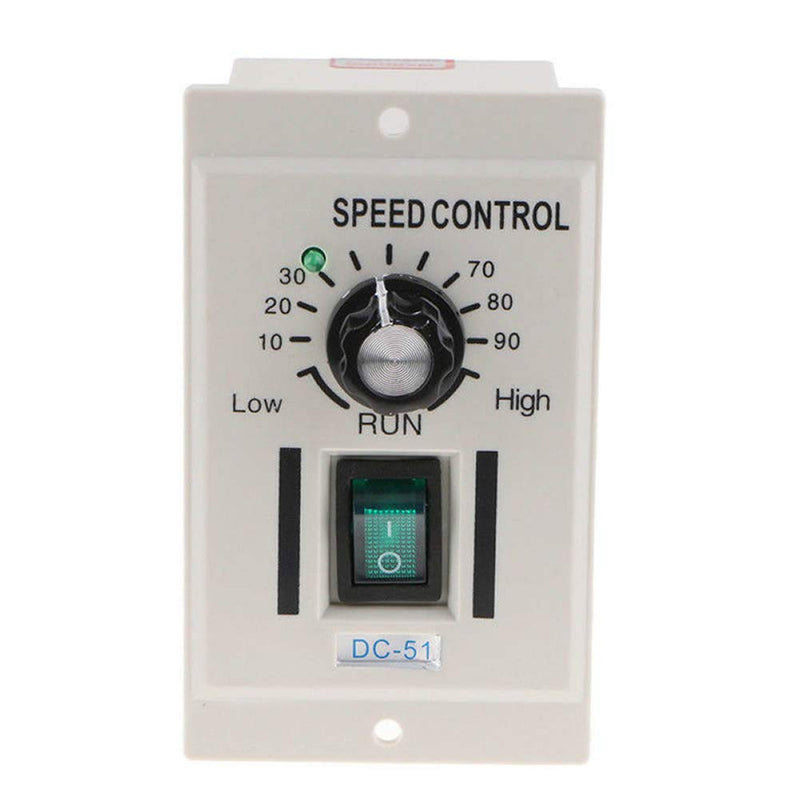 [Australia - AusPower] - AC 110V 400W Knob Motor Speed Controller DC 0-90V Variable Adjust Lathe Control 