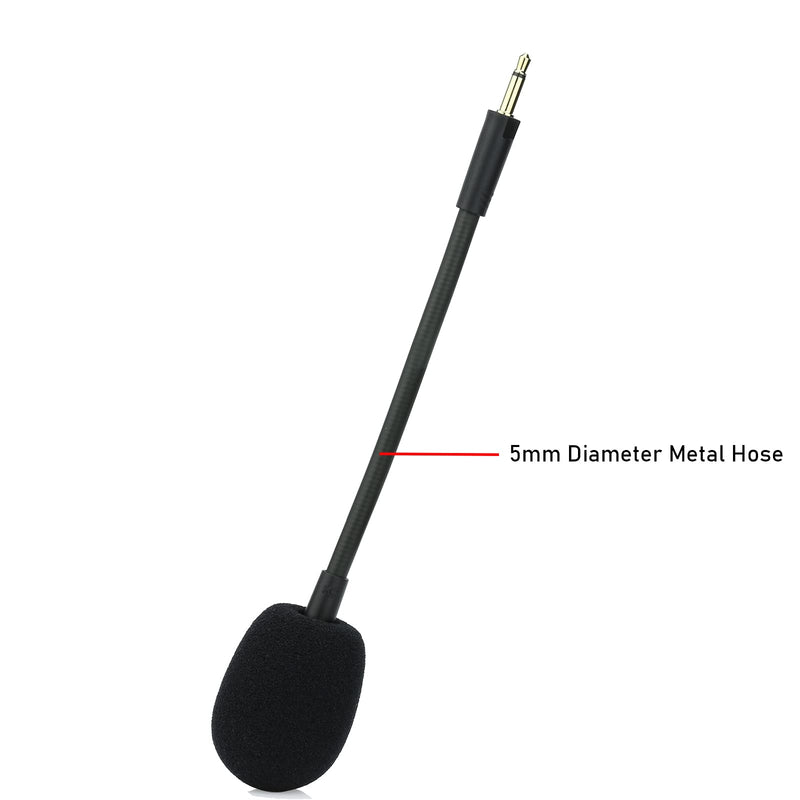 [Australia - AusPower] - Mic Replacement for Razer Kaira Pro Gaming Headphone, Upgrade 3.5mm Detachable Microphone Boom Piece Accessory on PC, Mac, Xbox One, PS5, PS4 - LEFXMOPHY 
