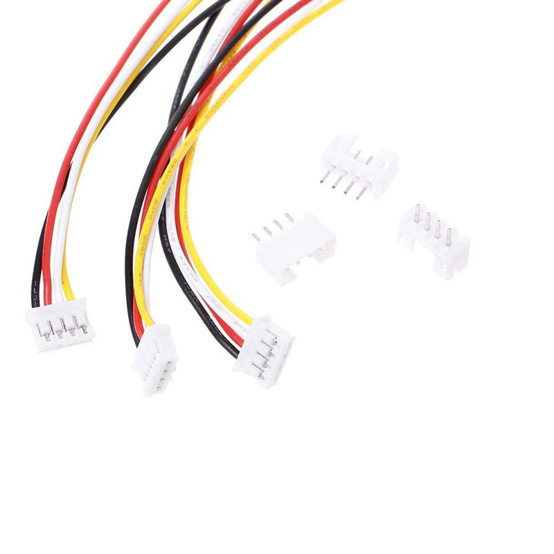 [Australia - AusPower] - 20 Sets Mini Micro Jst 2.0 Ph 4 Pin Connector Plug Male With 150mm Cable & Female 