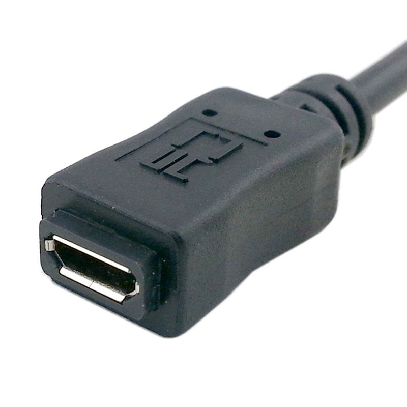 [Australia - AusPower] - CY Micro USB 2.0 Type B 5Pin Male to Micro USB Female Extension Cable 5ft Full Pin Connected for Tablet & Phone & MHL & OTG Extension 1.5M 