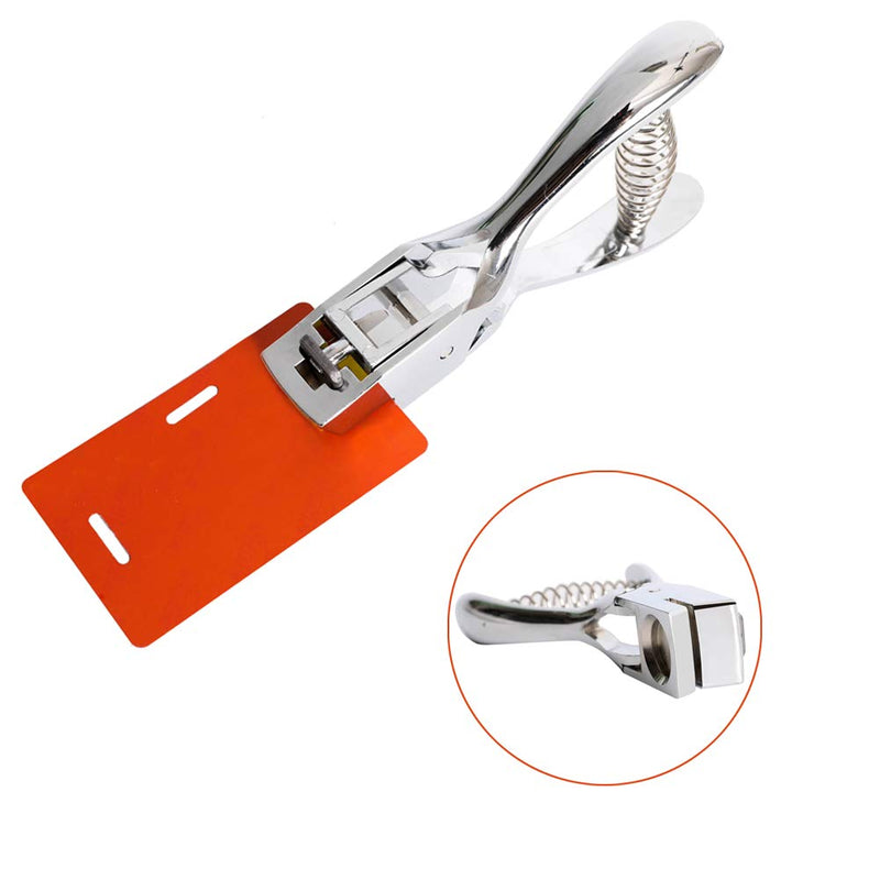 [Australia - AusPower] - Slot Punch Badge Hole Punch Plier Tool for PVC ID Card Hand Held (Punch) 