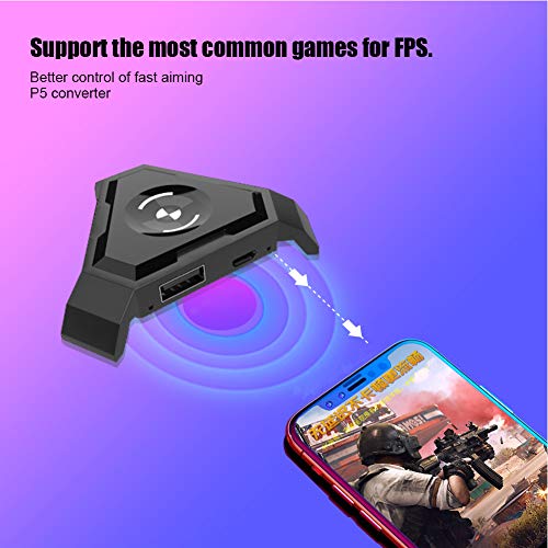 [Australia - AusPower] - ASHATA Keyboard Mouse Converter, Gaming Controller Keyboard Mouse Adapter for Xbox One, for PC, for PS5, for PS4 and for Nintendo Switch 
