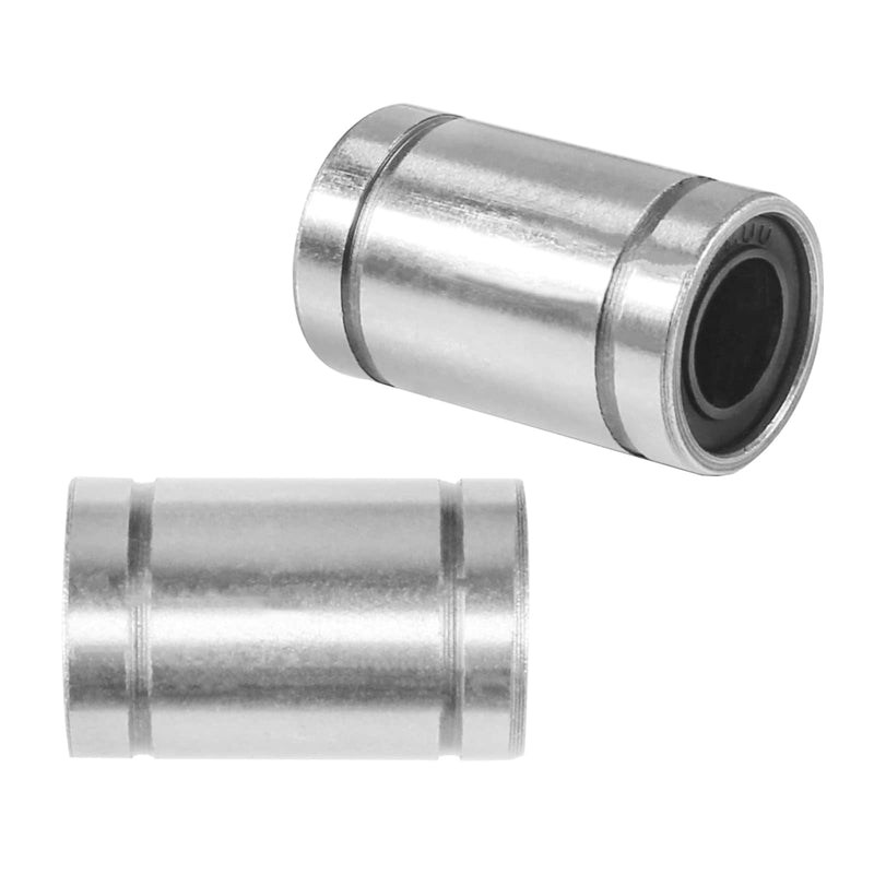 [Australia - AusPower] - QCCAN 12PCS LM8UU Linear Ball Bearings, Linear Bushing with Double Side Rubber Seal Great for CNC, 3D Printer 