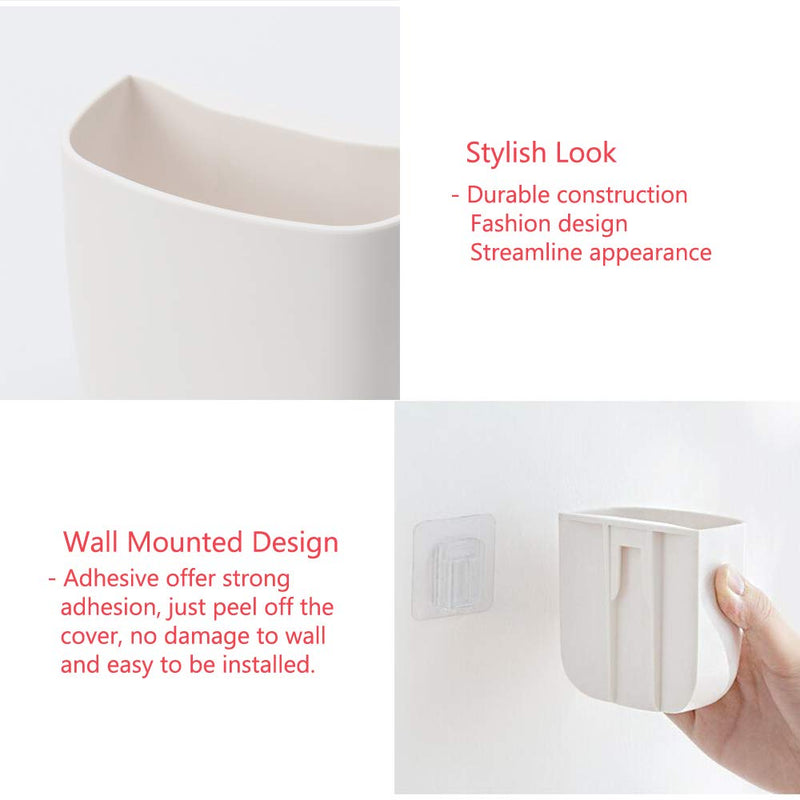 [Australia - AusPower] - Lunmore Wall Mounted Remote Control Holder with Adhesive 