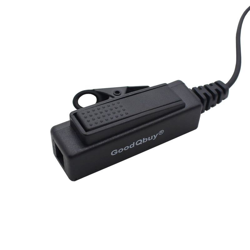 [Australia - AusPower] - GoodQbuy 2Pcs 2-Pin Covert Surveillance Acoustic Tube Earpiece MIC is Compatible with Motorola Walkie Talkies Devices RDU4100 GP88 300 CP185 CP200 CP200D CT150 P040 PRO1150 SP10 XTN500 