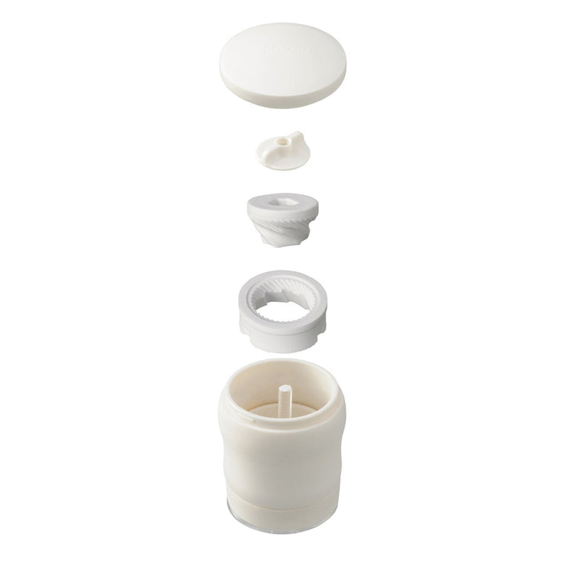 [Australia - AusPower] - Kyocera Salt, Pepper and Spice Mill, 1 EA, WHITE SINGLE 