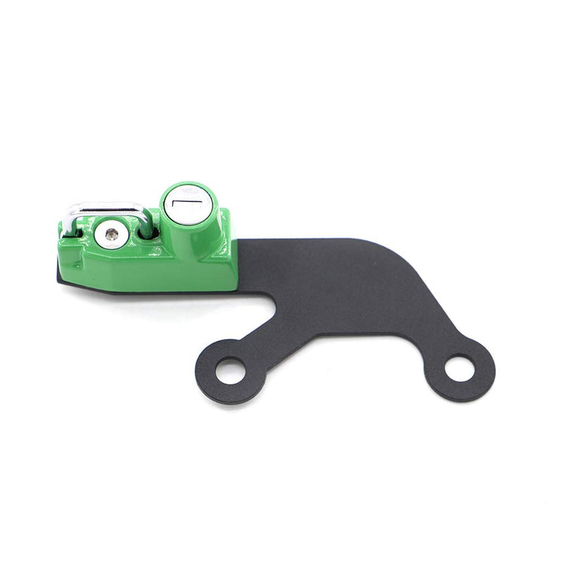 [Australia - AusPower] - GUAIMI Motorcycle Helmet Lock Anti-theft Helmets Security Lock Left Side for Kawasaki Z 650 Ninja 650 2017-2020-Green Standard Lock Green 