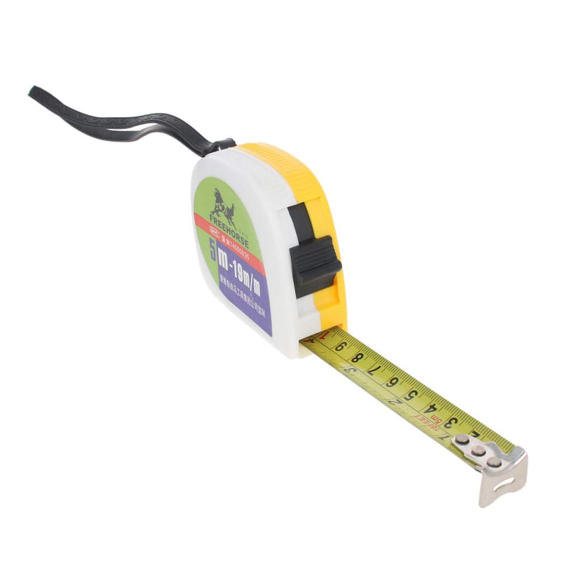 [Australia - AusPower] - Utoolmart 5M / 16.4ft Tape Measure,Steel Retractable Professional Tape,Metric Scale,Plastic Case Measuring Tape 3 Pcs 