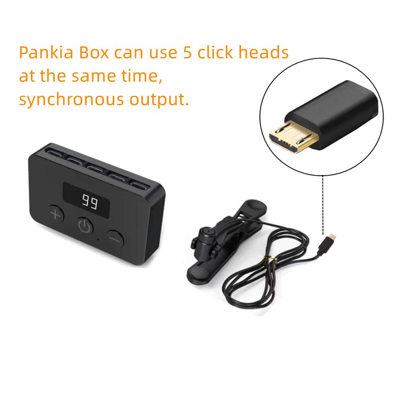 [Australia - AusPower] - Mute Clicking Head for Auto Clicker Device, Set of 2, Pankia Box Clicking Tool Accessories Clicking Head Only 