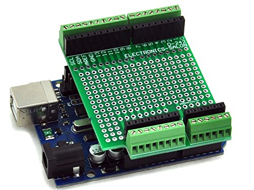 [Australia - AusPower] - CZH-LABS Electronics-Salon Prototype Screw Shield Board Kit for Arduino UNO R3, 0.1" Mini Terminal Block. 