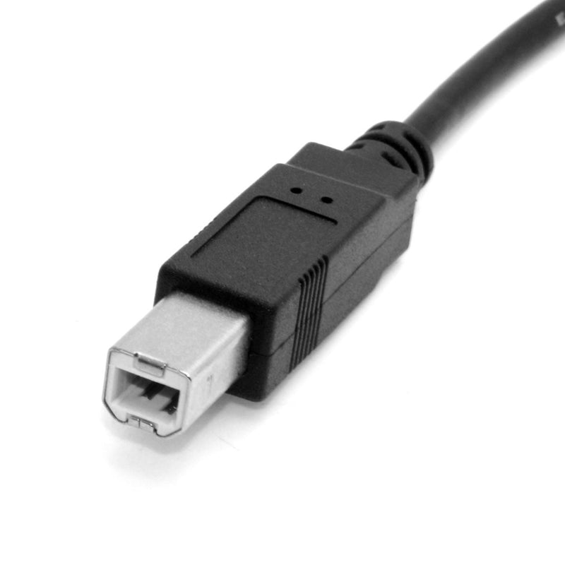 [Australia - AusPower] - Xiwai USB-C USB 3.1 Type C Male Connector to USB 2.0 B Type Male Data Cable for Cell Phone Laptop USB-C to Standard 2.0-B Male 