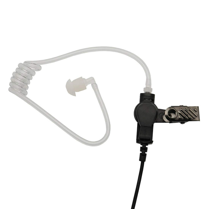 [Australia - AusPower] - Walkie Talkie Transparent Security Headsets Compatible with Midland GXT1000 LXT500VP3 GXT1050VP4 GXT1000XB earpiece (2 Pack) 