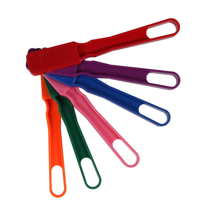 [Australia - AusPower] - hand2mind Rainbow Magnetic Wand Set for Kids for 5-10, 8 Inch with Magnet Bar, Use for Sewing, Science Experiments, Bingo, Fridge, and Magnetic Concepts, Homeschool Supplies (Pack of 6) 
