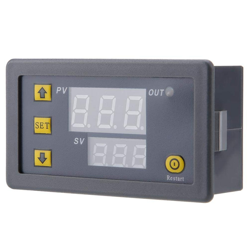 [Australia - AusPower] - Digital Temperature Controller LED Temperature Controller Thermostat Switch Sensor Meter with High Temp Alarm(120V) 