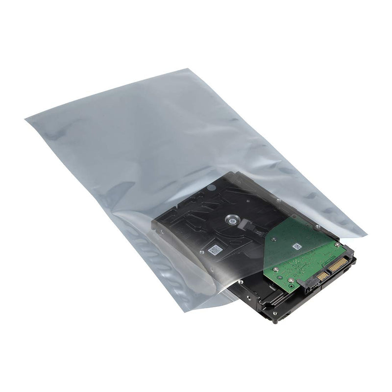 [Australia - AusPower] - uxcell Antistatic Shield Shielding Bag, Flat Open Top Anti Static Bag for Electronic Devices, 8x12 inch(190x300mm), 50 PCS 