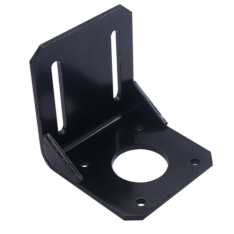 [Australia - AusPower] - weideer 2Pcs 42mm Stepper Motor Mounting Bracket Alloy Steel L-Shape Fixed Seat for NEMA17 Stepper Motor with Screws and Nuts K-029-42 