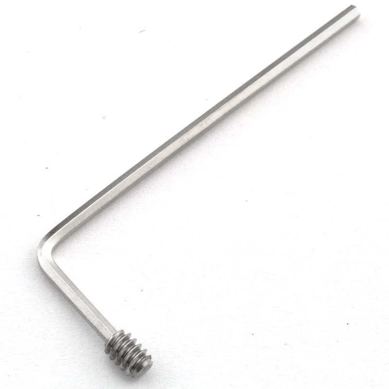 [Australia - AusPower] - DGBRSM 25pcs 6-32 x 3/16" Stainless Steel Allen Head Hex Hexagon Socket Set Screws Cup Point with Hex Key Wrench 6-32 x 3/16 Incn 