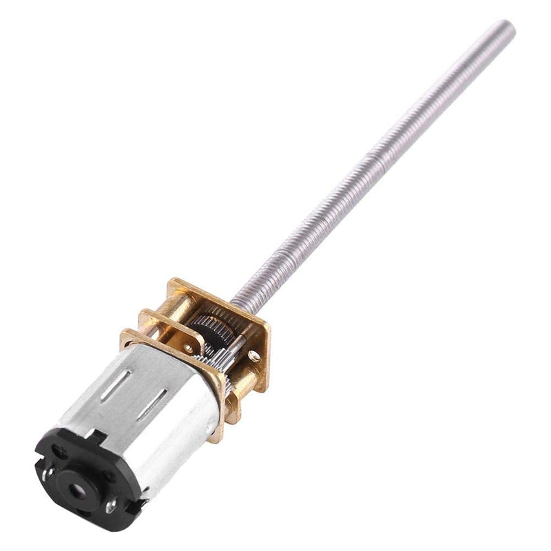 [Australia - AusPower] - DC 6V Gear Motor High Torque Electric, with Long M3*55MM Screw Thread Output Shaft 30/60/100/150/200/300/400/500RPM for Many Devices in Your Home(6V 400RMP) 6V 400RMP 