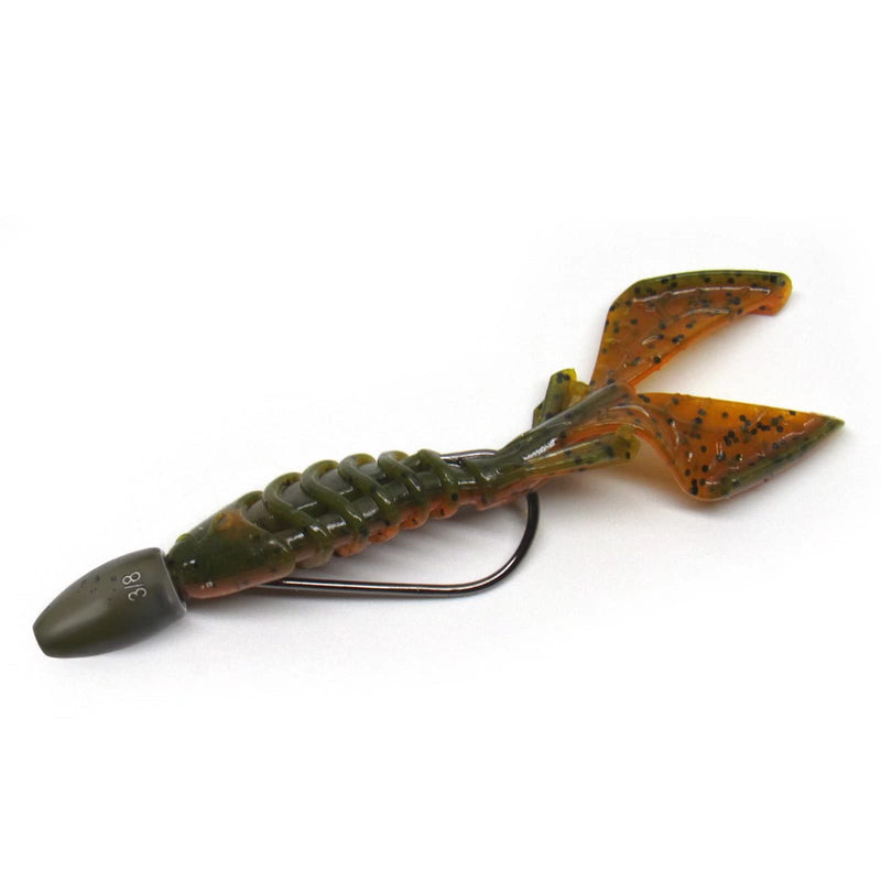[Australia - AusPower] - Fishfun 12Pcs Tungsten Flipping Fishing Weights, Sizes Engraved Worm Sinkers for Bass Fishing Green Pumpkin 1/2 oz (12 pcs) 