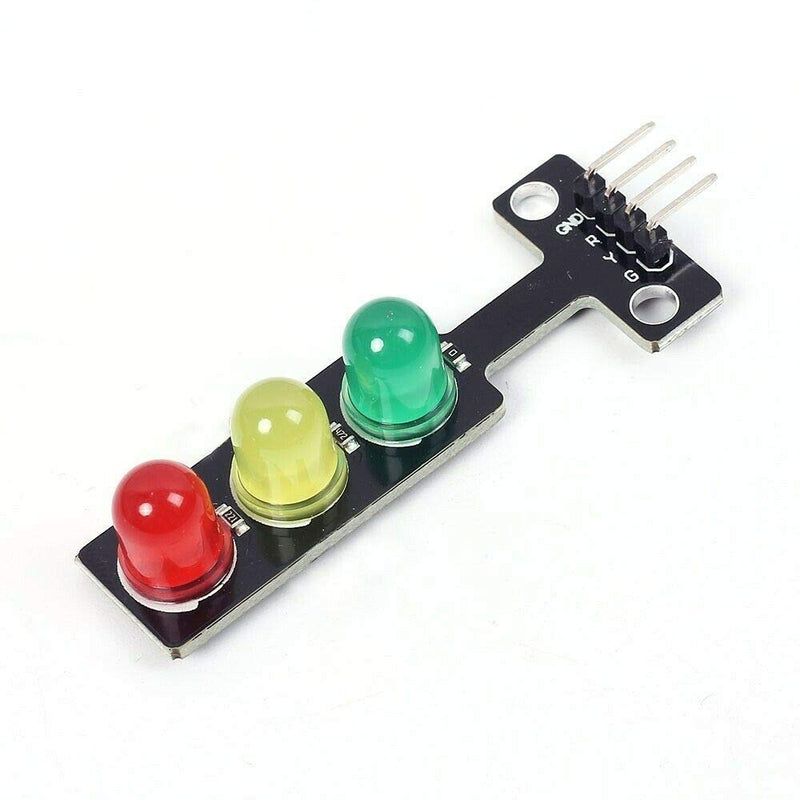 [Australia - AusPower] - 5Pcs Mini-Traffic Light 5V 5mm LED Display Module for Arduino Creative DIY Kit 