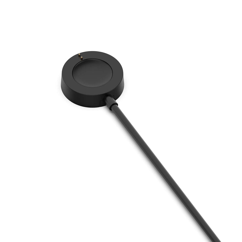 [Australia - AusPower] - RuenTech Charger Compatible with Fossil Gen 6 / Gen 5 / Gen 4 / Sport Smartwatch Rapid Charger Magnetic (Black) Black 