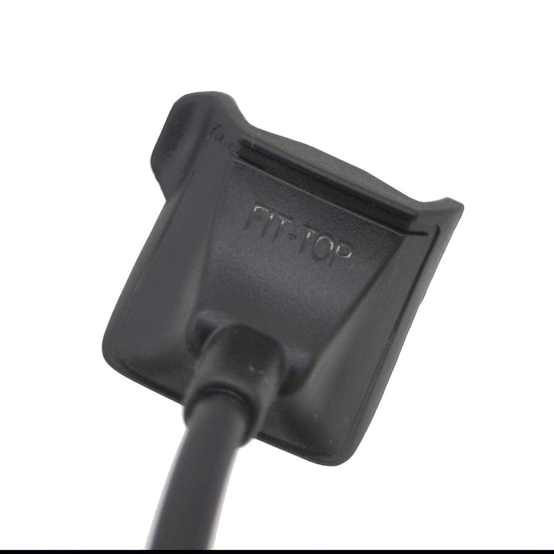[Australia - AusPower] - JIUJOJA 2Pack Replacement Charging Cable Cord for Garmin Vivosmart HR/Vivosmart HR+/Vivosmart HR Plus/Approach X40 （Not for Vivosmart） Smart Watch 2Packs Charging Cabls 