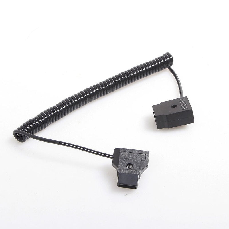 [Australia - AusPower] - Coiled D-TAP 2Pin Male to Female Extension Cable for DSLR Rig Anton Battery 
