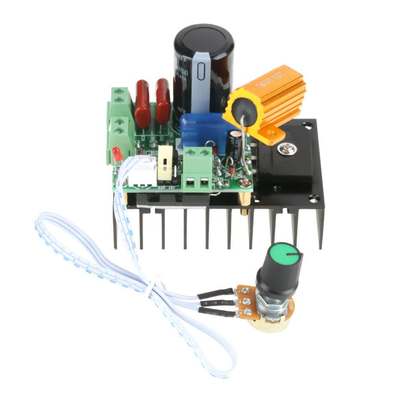 [Australia - AusPower] - DM-1105S-L 400W 15-160V DC Motor Speed Controller 12-110V AC Speed Regulator With Brush 