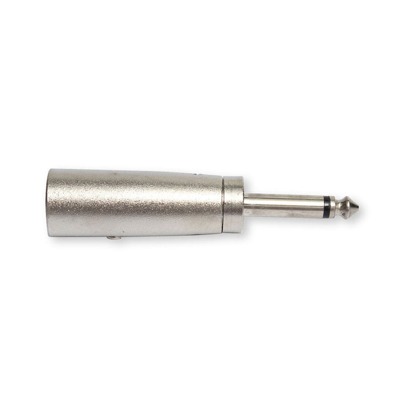 [Australia - AusPower] - HTTX XLR to 6.35mm Adapter, Mono 1/4" 6.35mm Male to XLR Male Connector Professional Metal Construction Mic Jack Plug Converter (2 Pack) 