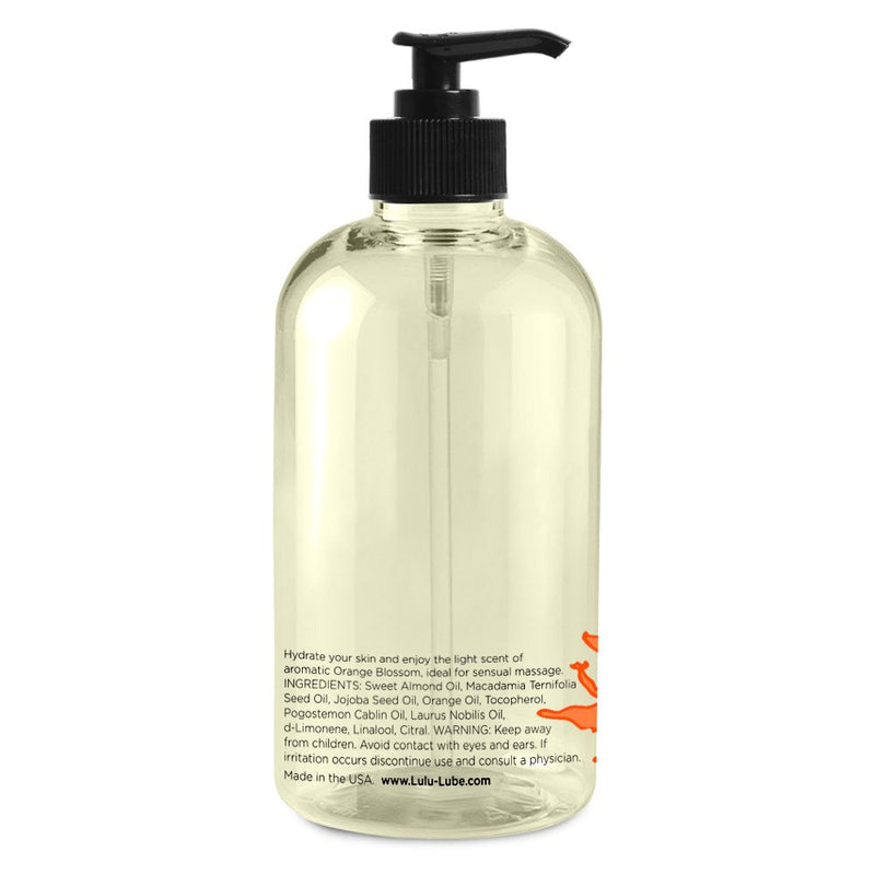 [Australia - AusPower] - Lulu Orange Blossom Massage Oil. with Jojoba and Essential Oils. for Massaging 16 Ounce. 