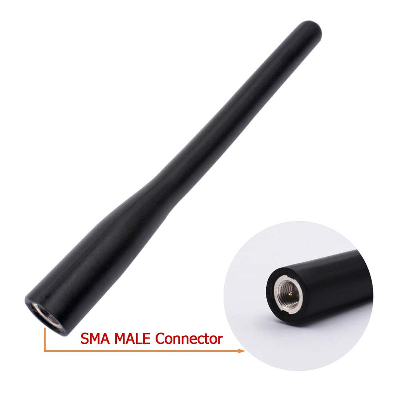 [Australia - AusPower] - Standard STD-CAT460 Rubber Duck Antenna Compatible for Standard Horizon HX270S HX280S HX290 HX300 HX370S HX400 HX460 HX500 HX850S HX851 HX870 HX890 Handheld Radios (1 Pack) 