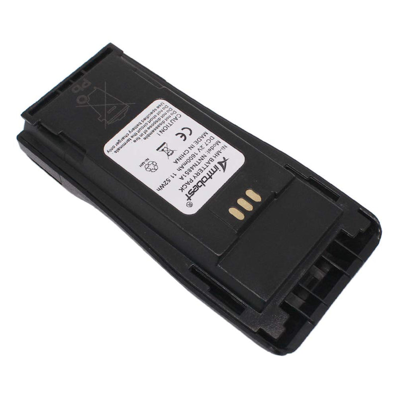 [Australia - AusPower] - NNTN4851 1600mAh Ni-MH Battery Compatible for Motorola CP200 CP200D PR400 EP450 EP450S DEP450 CP140 CP160 CP180 CP250 GP3688 GP3188 Radio NNTN4851A NNTN4496 NNTN4497 
