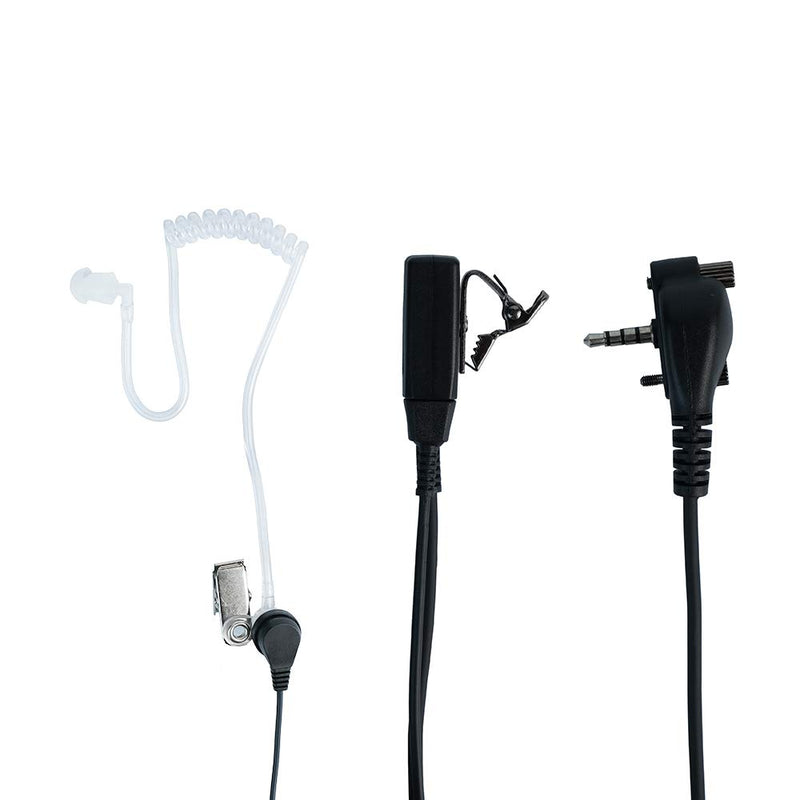 [Australia - AusPower] - Klykon Vx-261 Earpiece Covert Acoustic Tube Bodyguard Ear Piece Headset with Mic for Motorola Vertex Standard 2 Way Radio VX-231,VX-351 