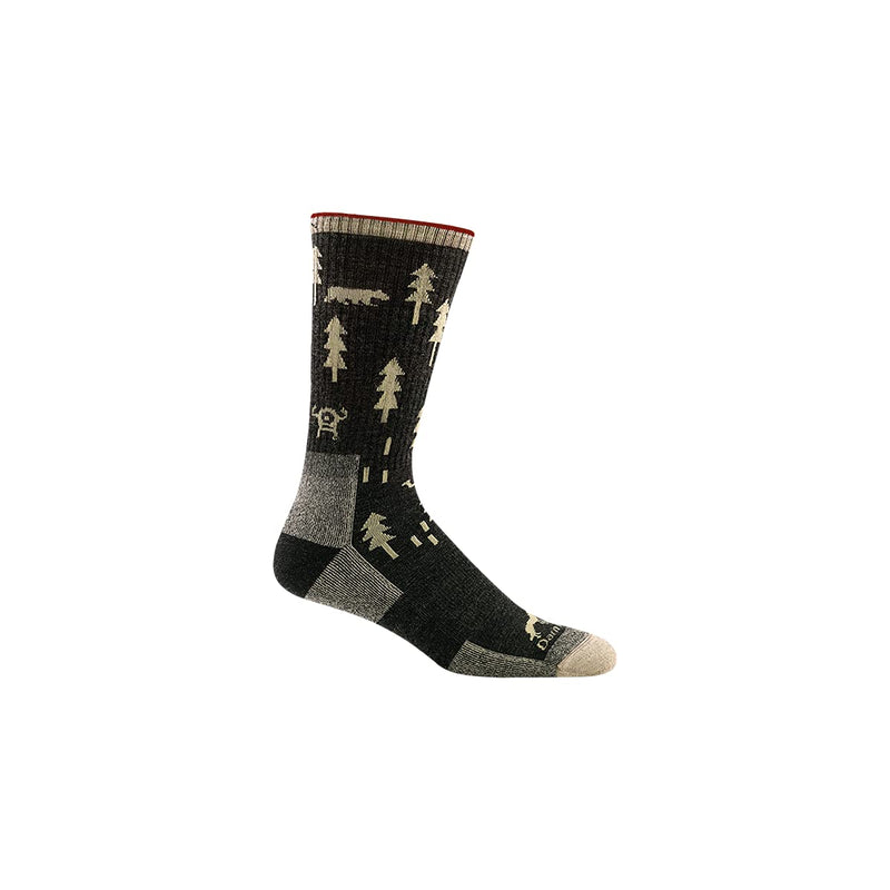 [Australia - AusPower] - DARN TOUGH (1964) ABC Boot Midweight with Cushion Men's Sock Large Black 