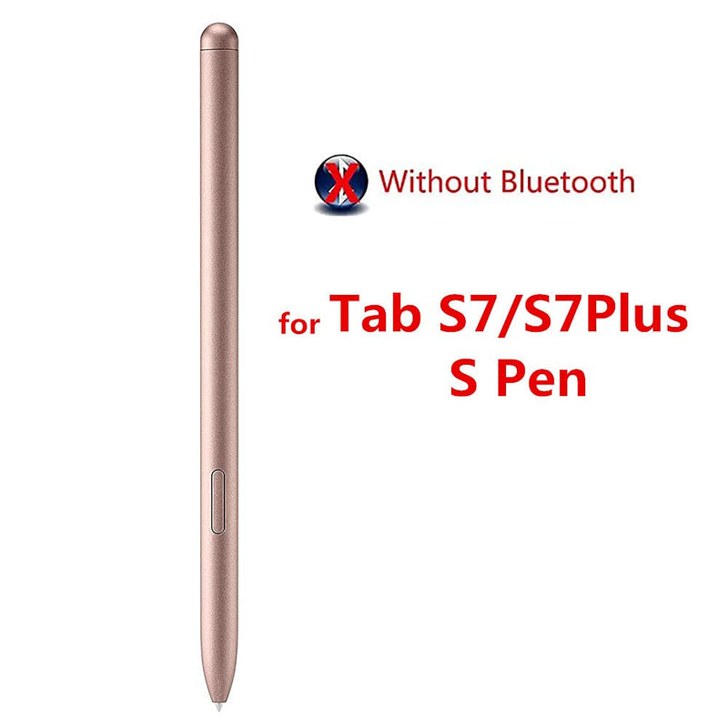 [Australia - AusPower] - A-creator Galaxy Tab S7S7 Plus Stylus Pen Replacement for Samsung Galaxy Tab S7 S7+ Plus (EJ-PT870) Stylus Touch S Pen (Without Bluetooth) with OTG - C Type Adapter +TipsNibs (Bronze) Bronze 