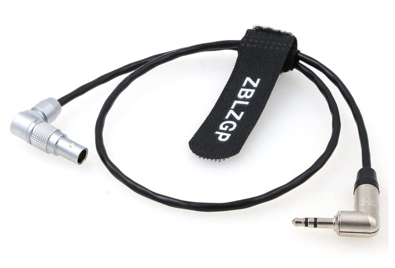[Australia - AusPower] - ZBLZGP 3.5mm TRS to Rotatable 5 Pin Tentacle Sync Timecode Cable for ARRI Alexa/Sound Devices 