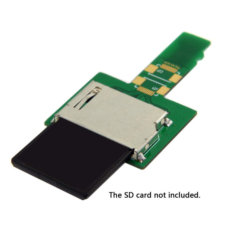 [Australia - AusPower] - xiwai 1Set SD TF Card Socket Female to Micro-SD TF Male Memory Card Kit Extension Adapter Testing Tools Extender 