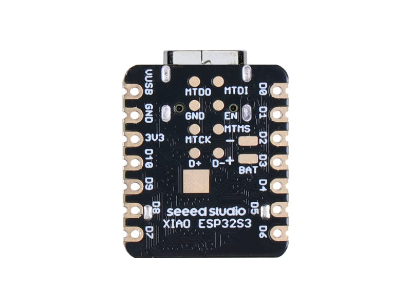 [Australia - AusPower] - Seeed Studio XIAO ESP32 S3 Sense - 2.4GHz Wi-Fi, BLE 5.0, OV2640 Camera Sensor, Digital Microphone, 8MB PSRAM, 8MB Flash, Battery Charge Supported, Rich Interface, IoT, Embedded ML 