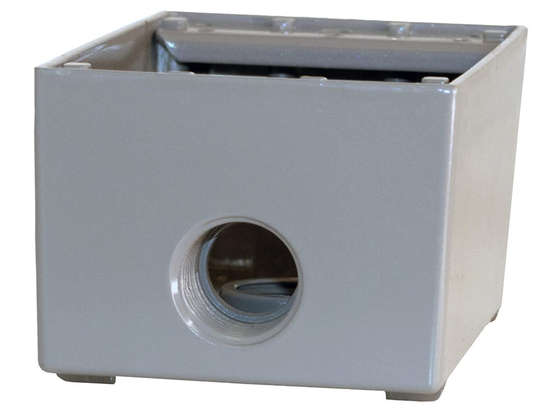 [Australia - AusPower] - Sigma Electric, Gray 14250 1/2-Inch 3 Hole 1-Gang Box 