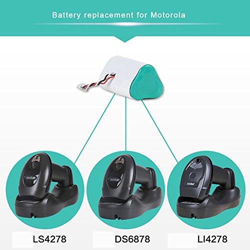 [Australia - AusPower] - 2 Pack Battery Replacement Compatible with Motorola Symbol LS4278, LS4278-M, LI4278, DS6878-DL,DS6878-SR 