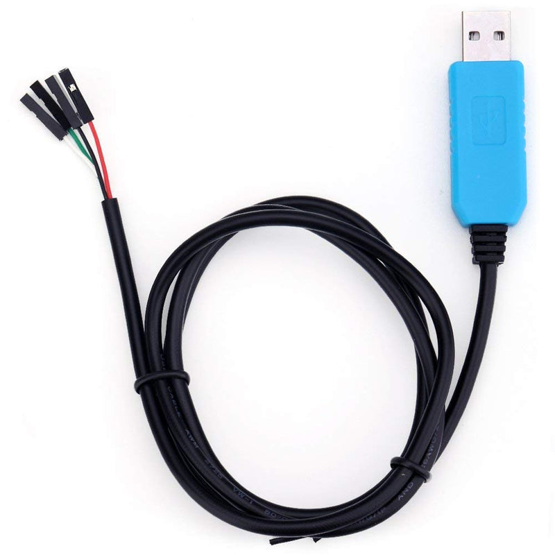 [Australia - AusPower] - EVISWIY PL2303TA USB to TTL Serial Cable Debug Console Cable for Raspberry Pi 3 Pack USB TTL Cable 