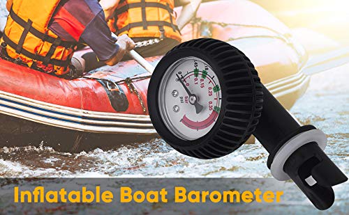 [Australia - AusPower] - Vbestlife Kayak Barometer, Nylon Inflatable Boat Air Pressure Gauge Barometer for Kayak Raft 