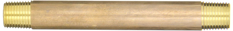 [Australia - AusPower] - Anderson Metals - 38300-0230 38300 Lead Free Red Brass Pipe Fitting, Nipple, 1/8" x 1/8" NPT Male, 3" Length 1/8 Inch 