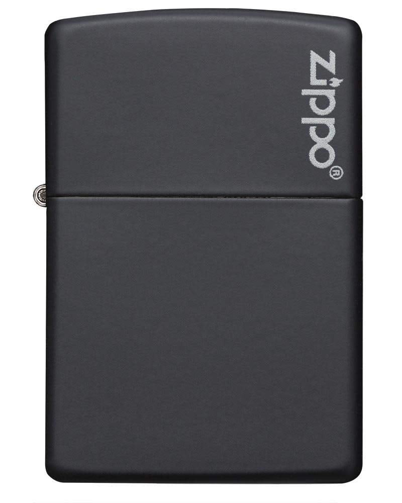[Australia - AusPower] - Zippo Matte Pocket Lighters Logo Black 